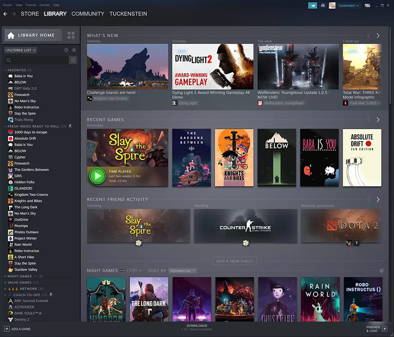 Steam Library and Events overhauls coming on September 17th